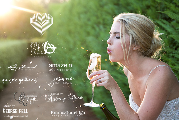 The Festival Of Love 2017 Sunday 2 April wedding event for the Margaret River region. Clairault Streicker Wines 10 -4
