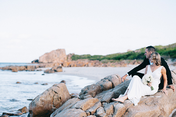 John Rice Photographer, Coastal, beach weddings, Margaret River region. Wedding day of Kate and Brad.
